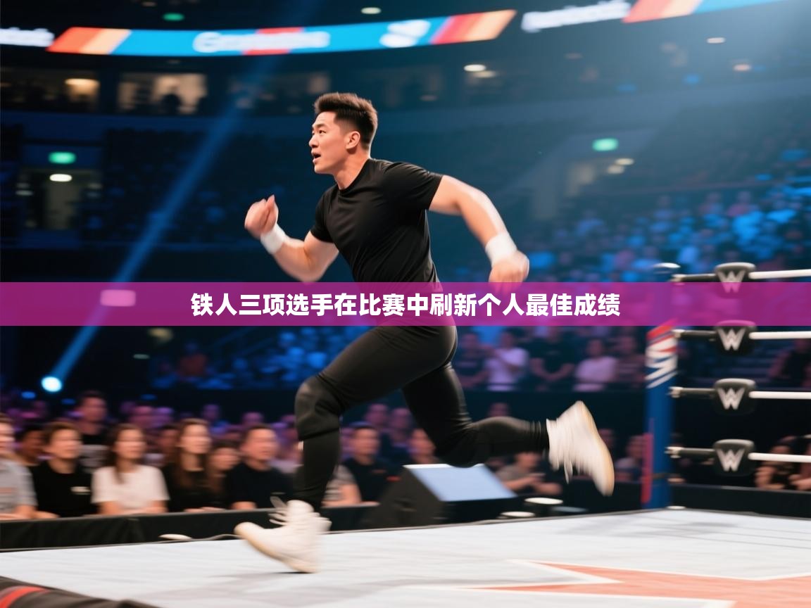 铁人三项选手在比赛中刷新个人最佳成绩